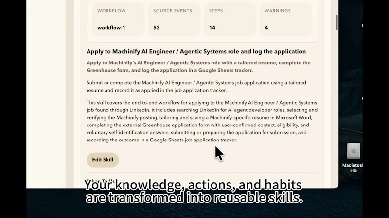 OysterWorkflow screenshot 1 (video preview)