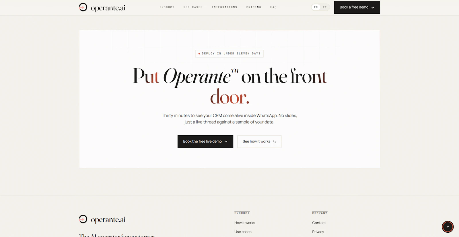 Operante.ai screenshot 4