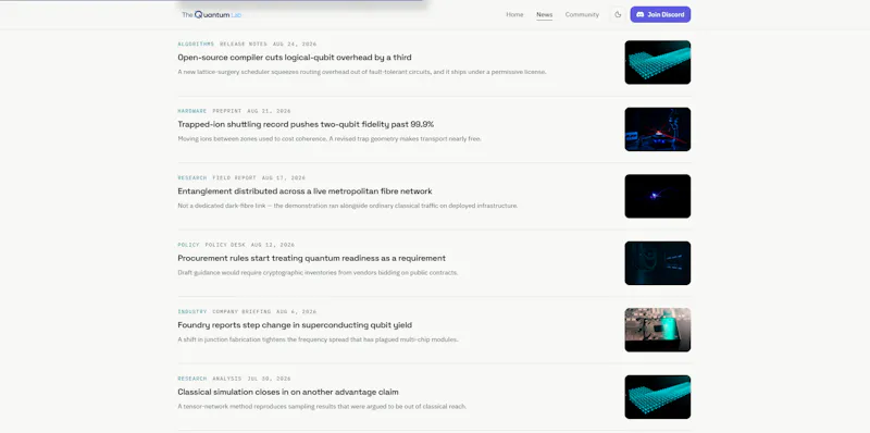 The Quantum Lab screenshot 2
