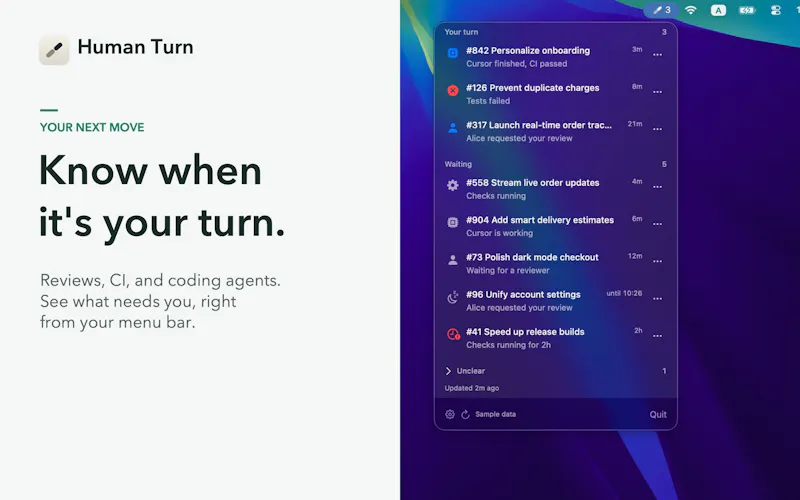 Human Turn screenshot 1