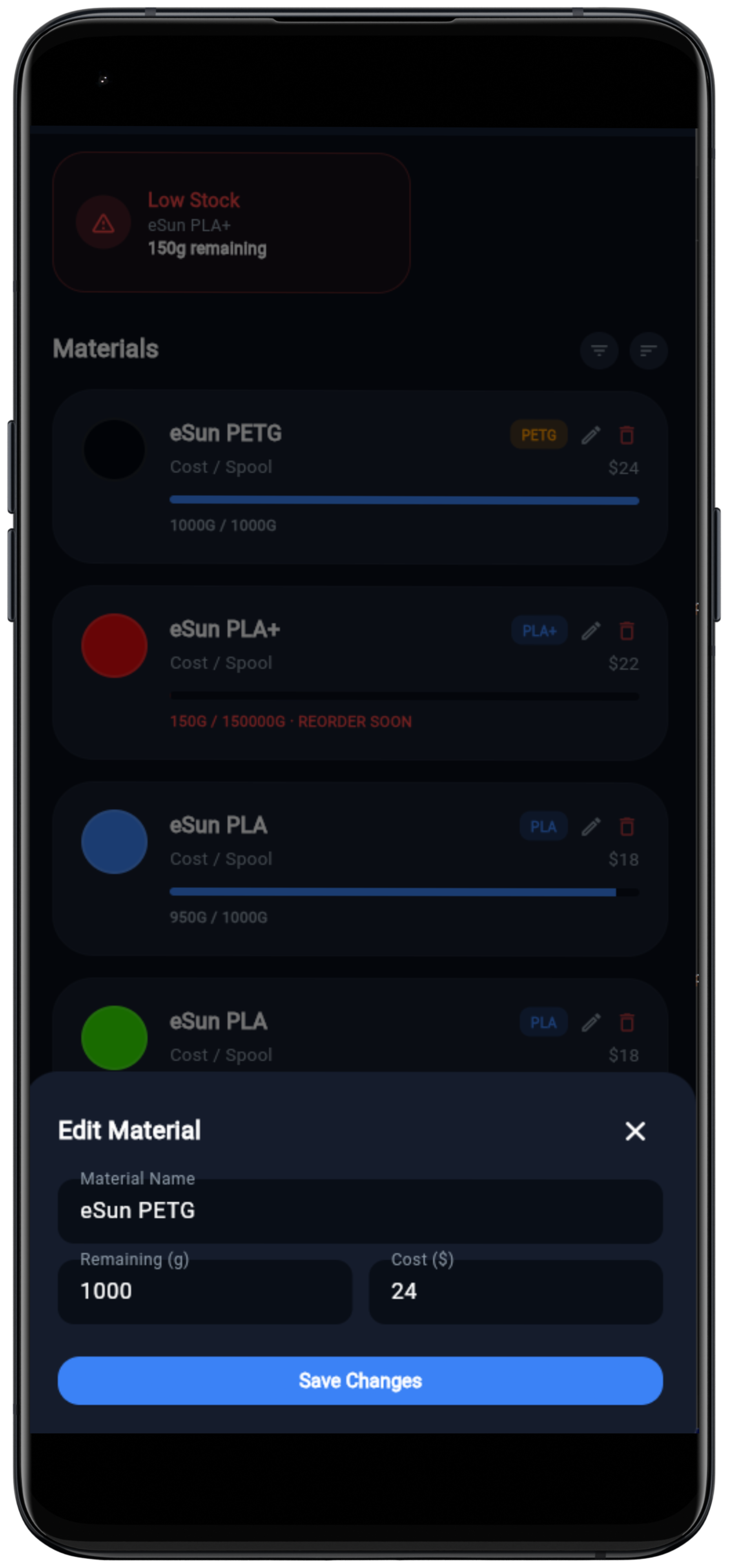 3D Print Pro: Cost & Fleet Manager gallery image