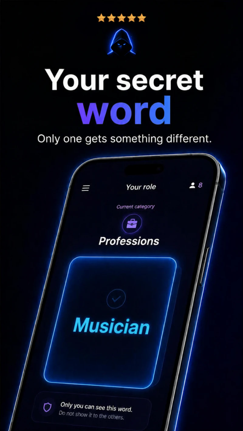 Impostor Words: Party Game screenshot 5