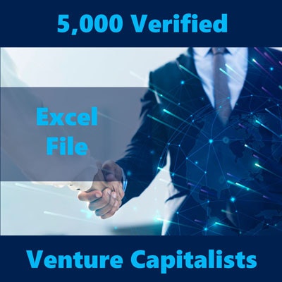5,000 Verified Venture Capitalists List