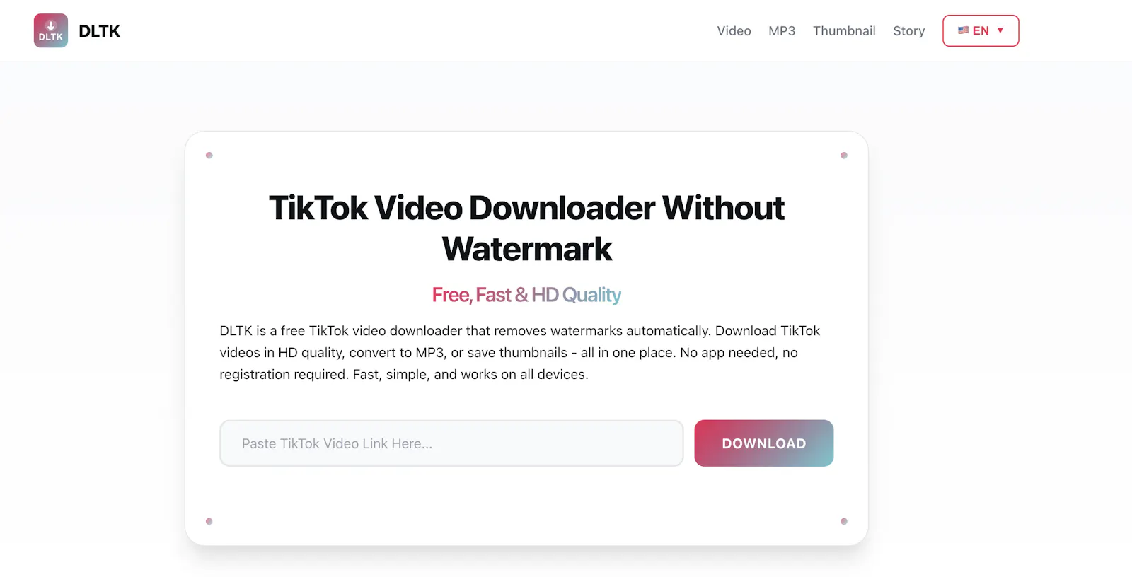 DLTK.io screenshot 2