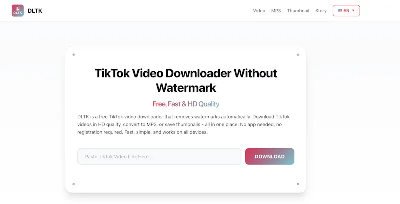 DLTK.io screenshot 2
