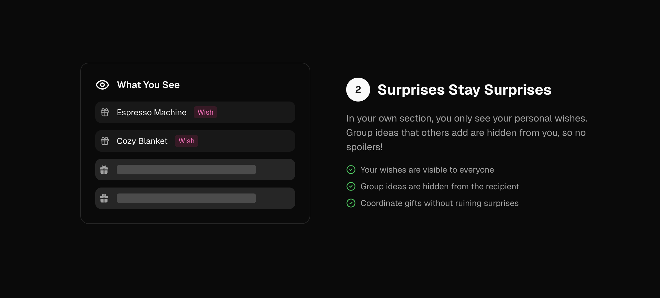 GiftGiftGift - Screenshot 5 showing product features and functionality