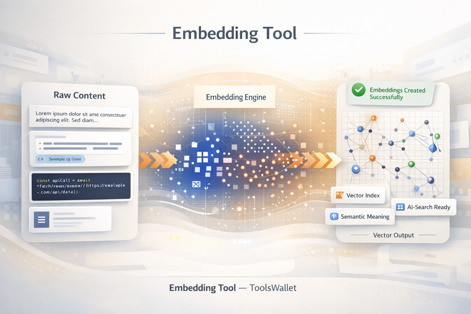 Toolswallet - Main product screenshot demonstrating key features and user interface