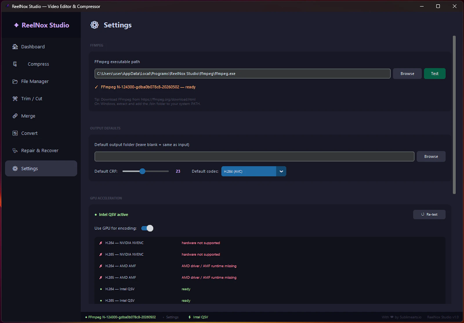 ReelNox Studio screenshot 5