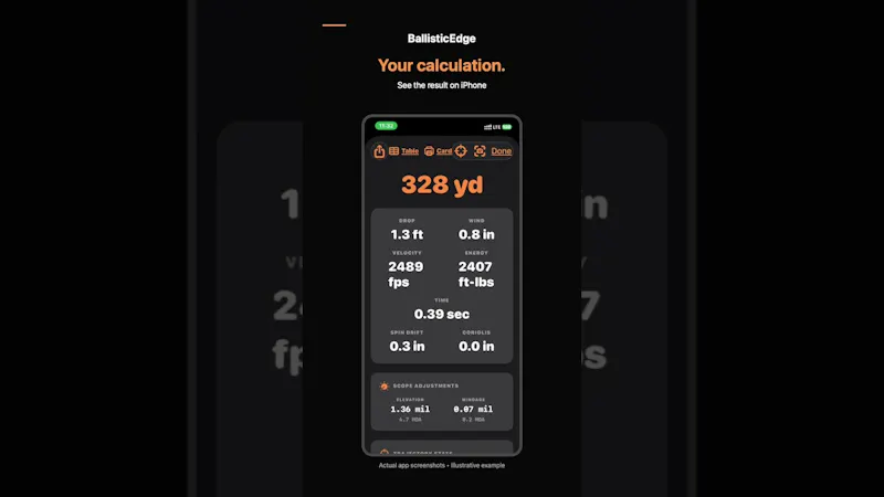 BallisticEdge Pro screenshot 1 (video preview)