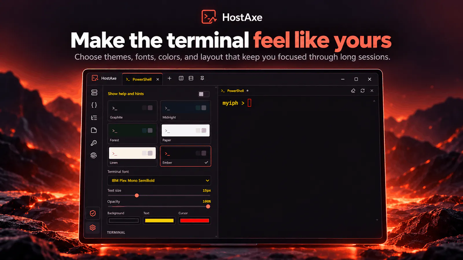 HostAxe Terminal screenshot 6