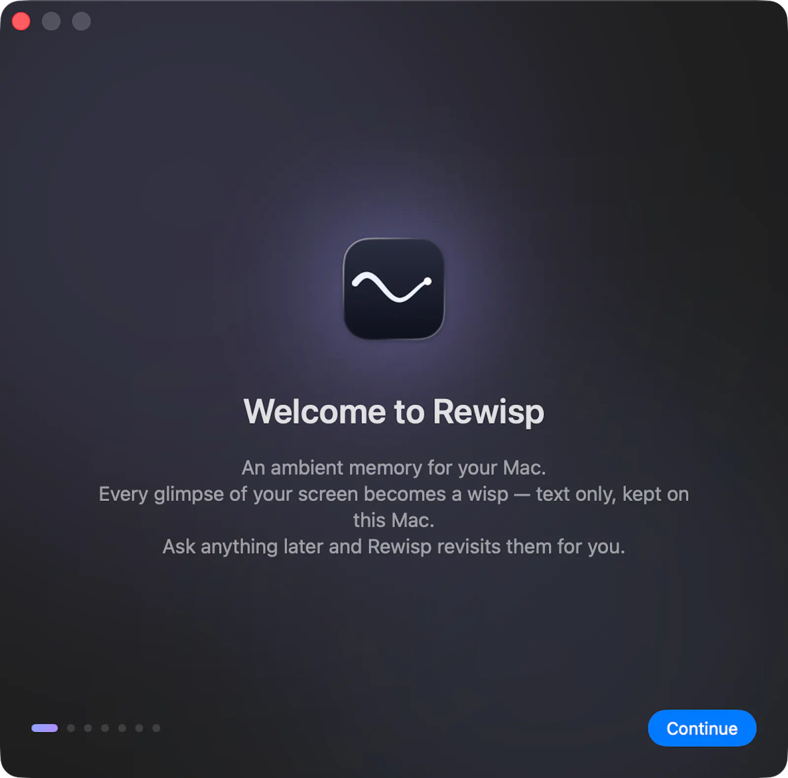 Rewisp screenshot 1