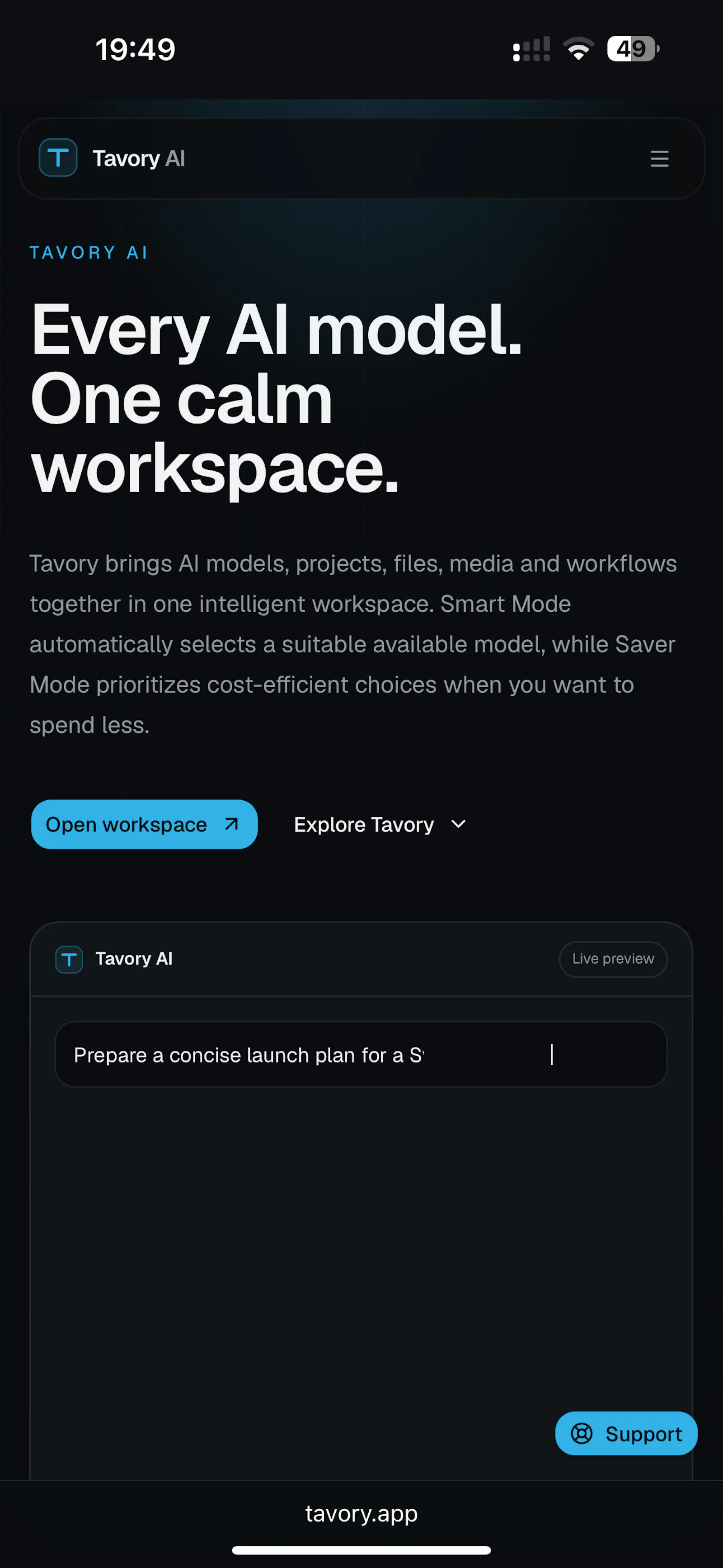 Tavory screenshot 4