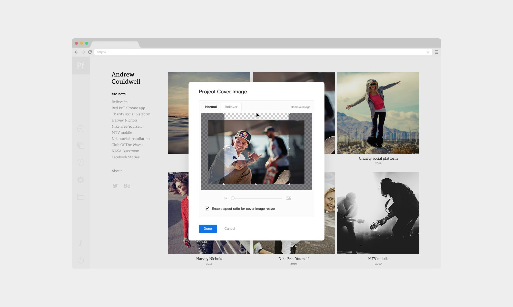 Adobe Portfolio Image