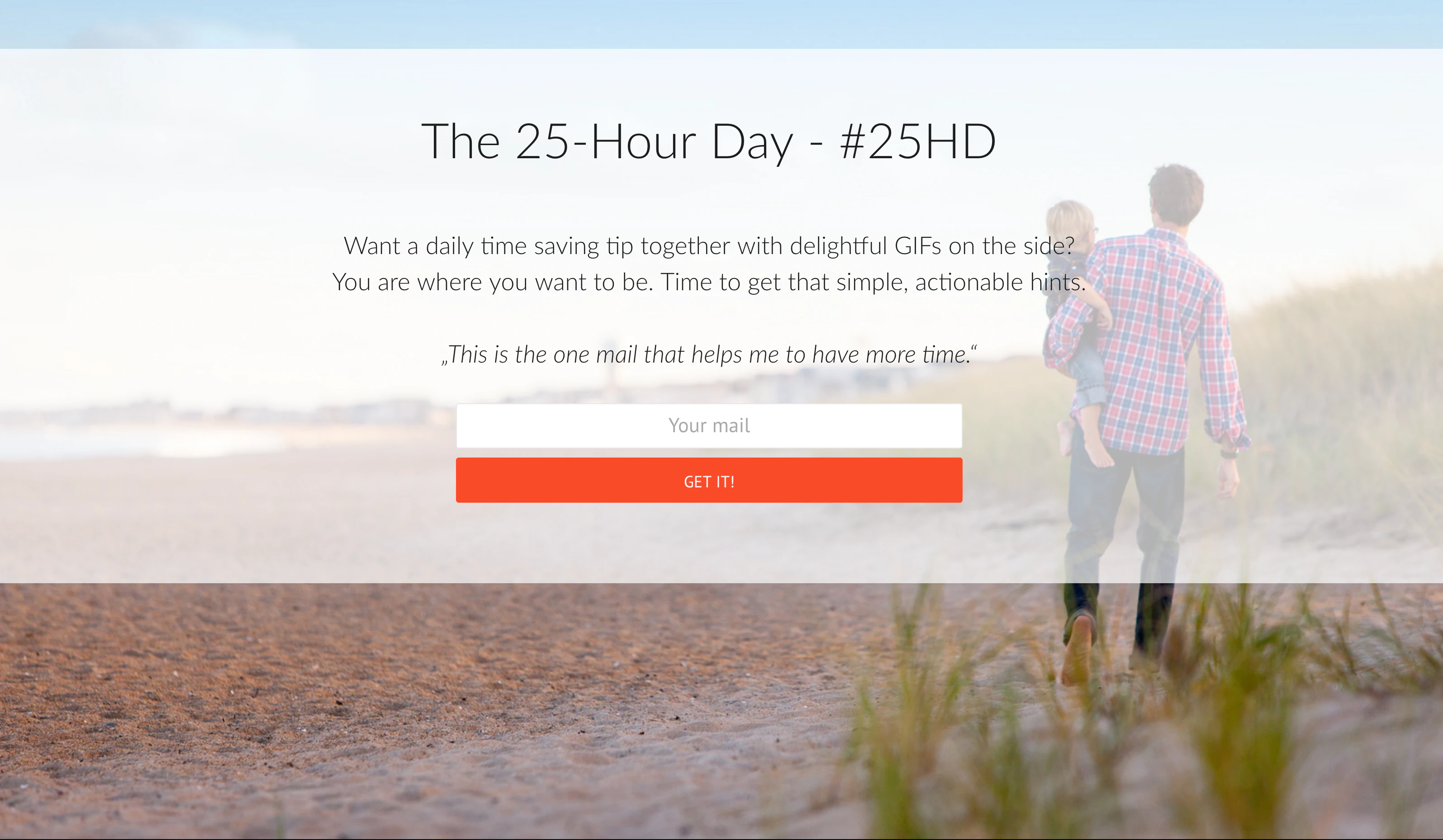The 25-Hour Day