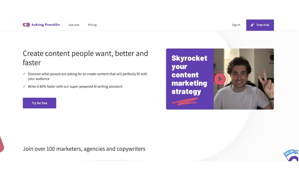 Asking Franklin gallery image