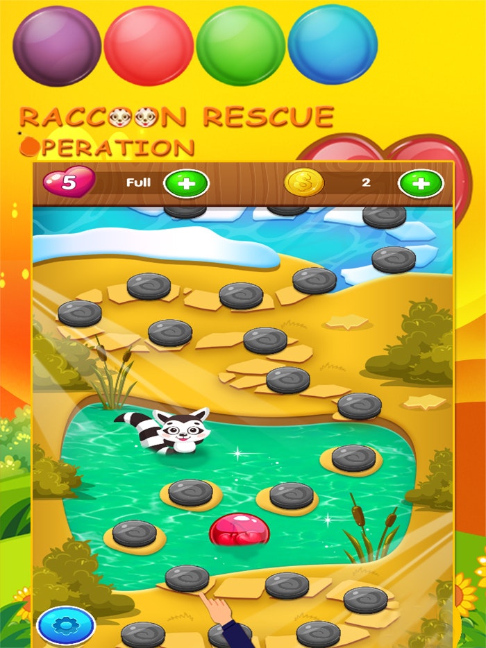 Raccoon Rescue & Bubble Shooting Game gallery image