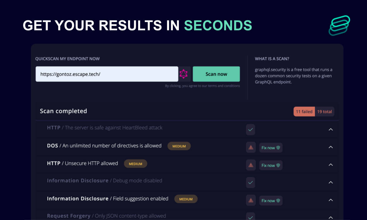 GraphQL.Security - GraphQL 엔드 포인트의 보안을 신속하게 확인하십시오 미디어 2