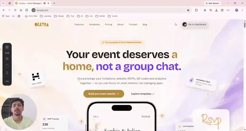 Occyra screenshot 1 (video preview)