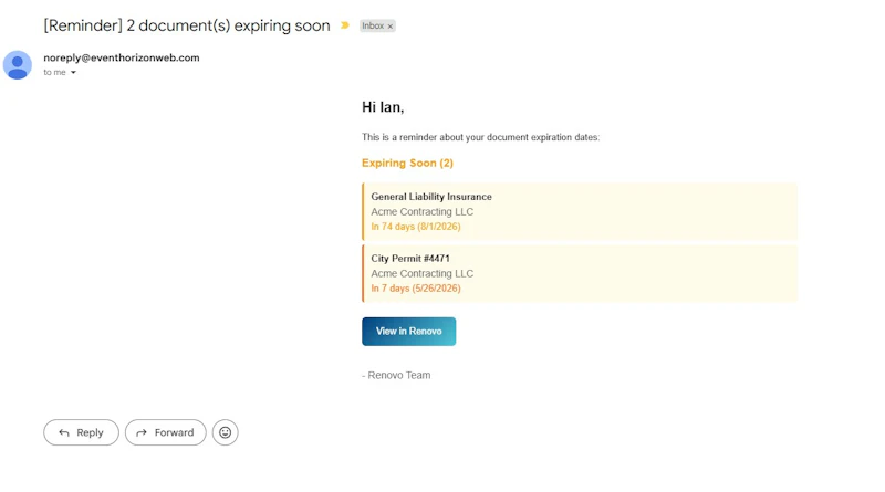 Renovo screenshot 4