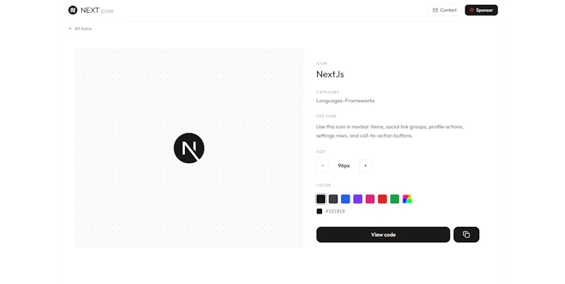 Next Icons screenshot 3