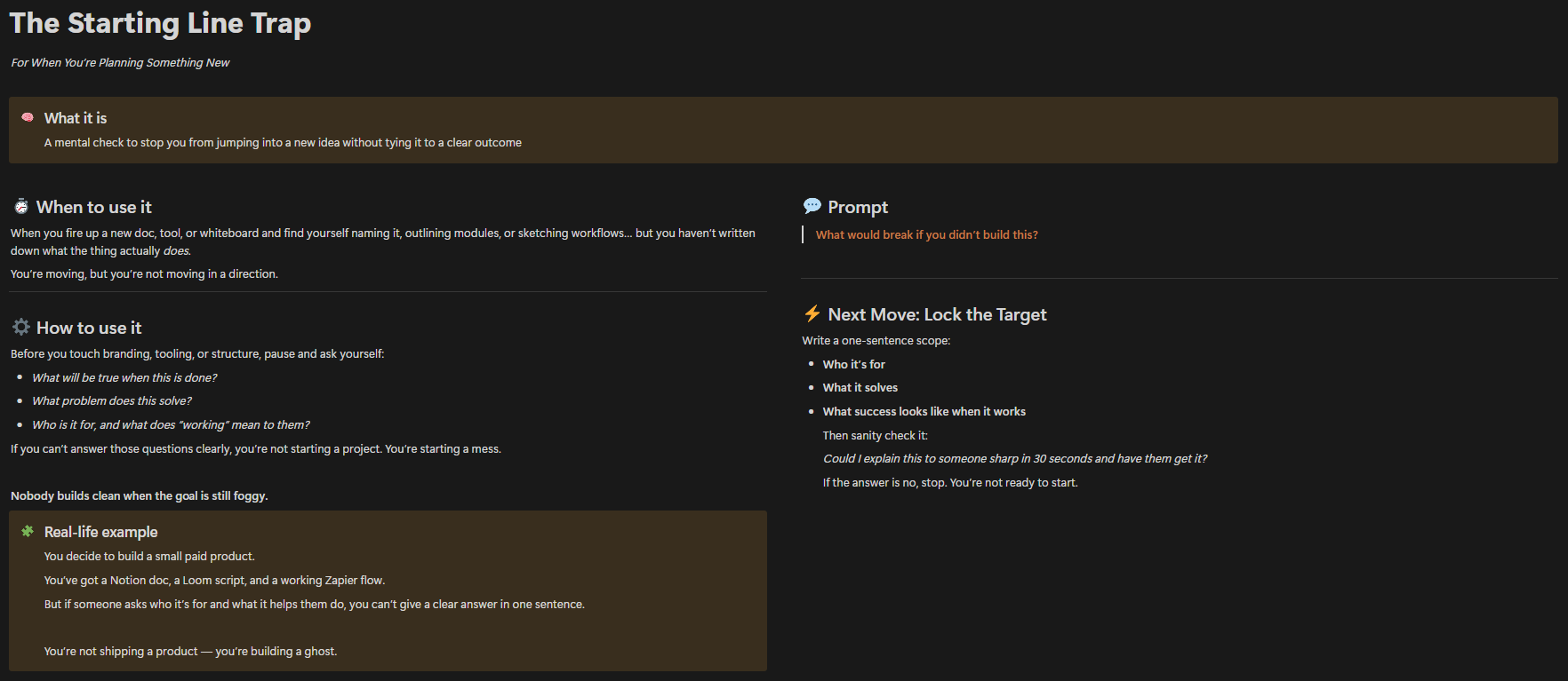 Tactical Thinking Deck gallery image