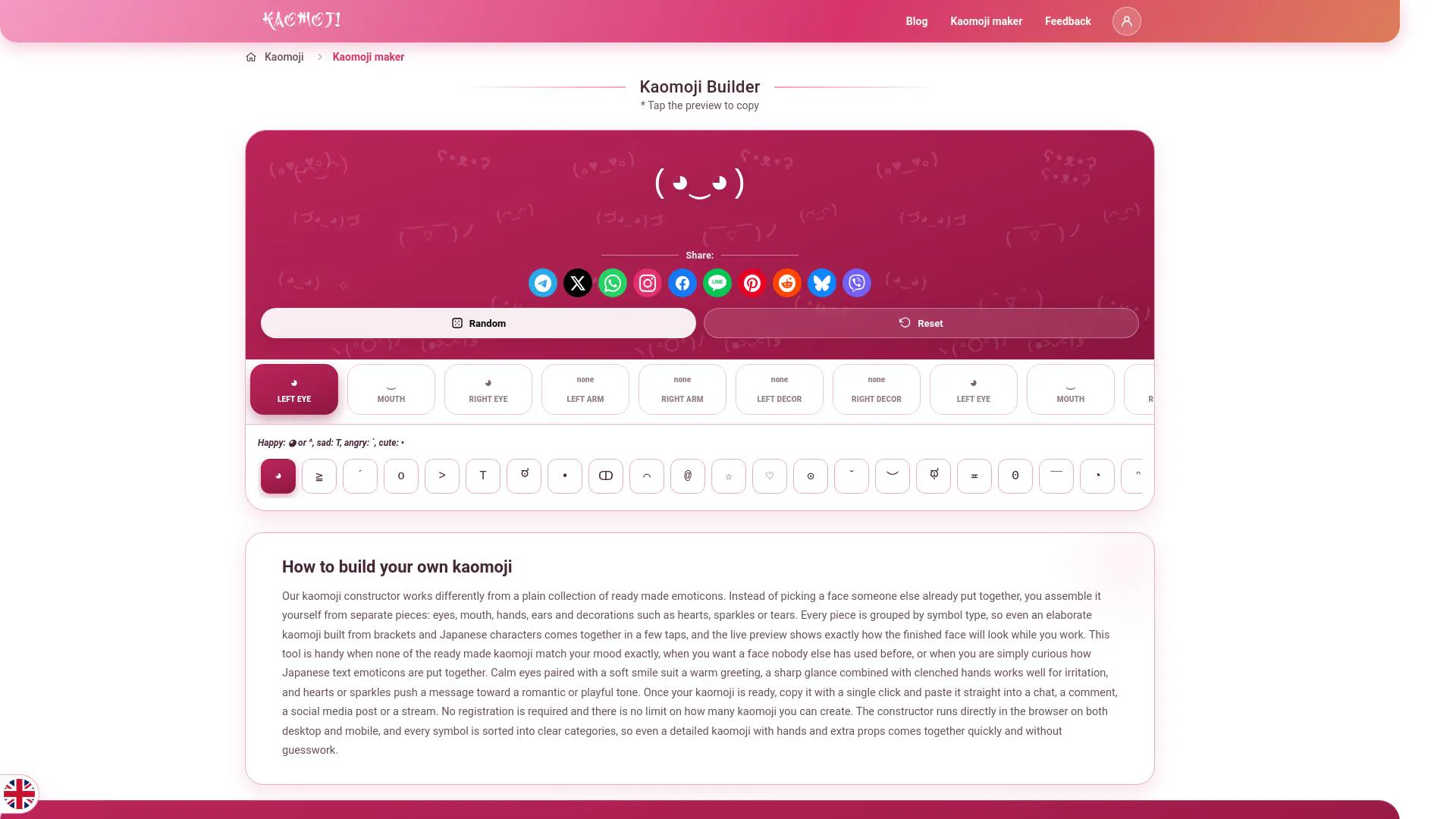 Kaomoji - Japanese emotions gallery image