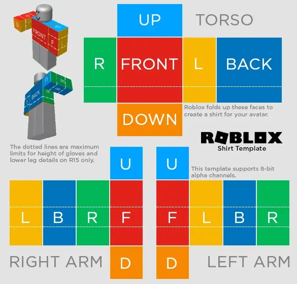 Roblox -Hemd Medien 1