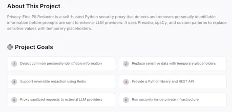 Python PII Redactor gallery image