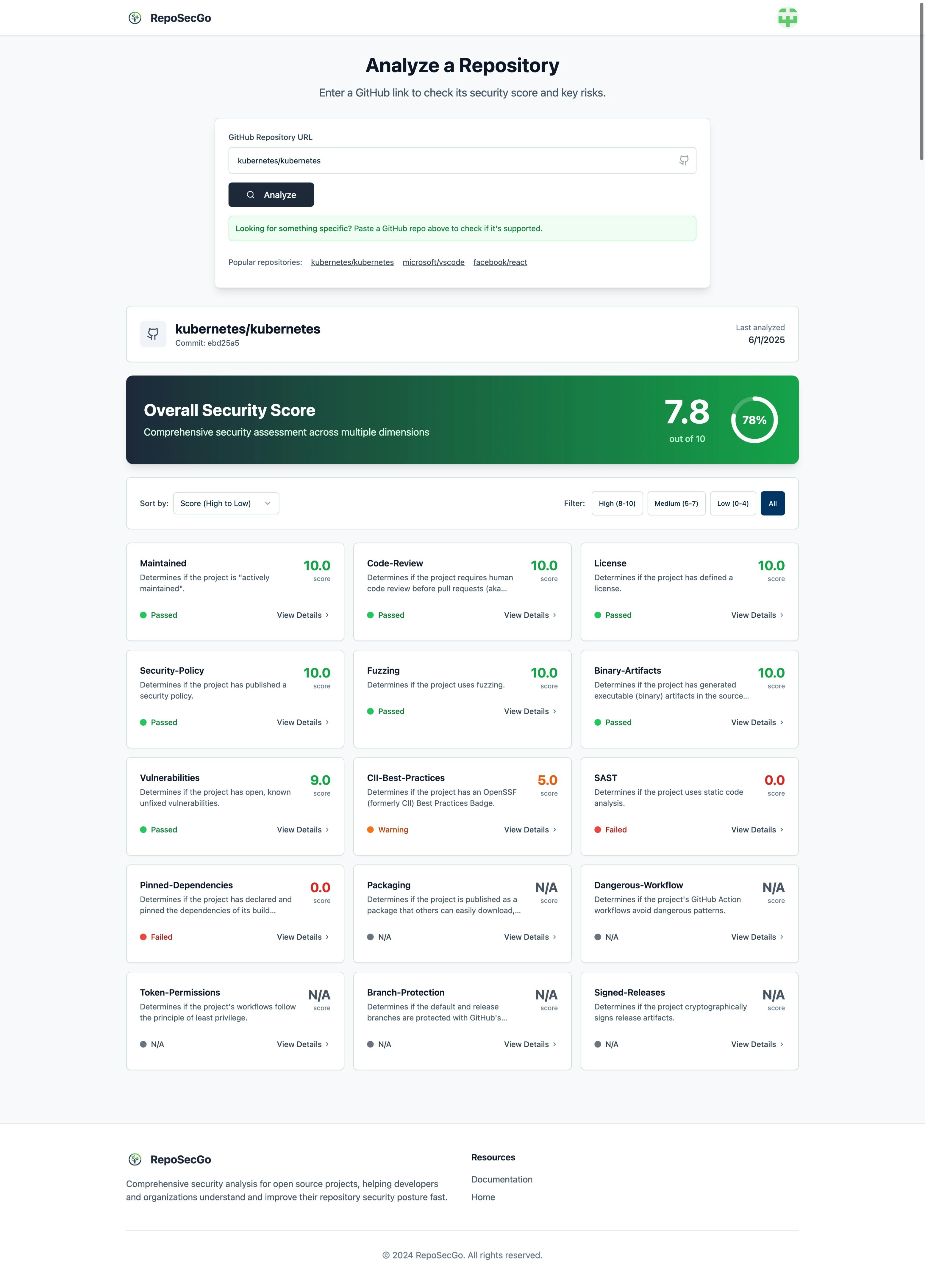 Reposecgo - Weet voordat je klon met Instant GitHub Security Insights media 2