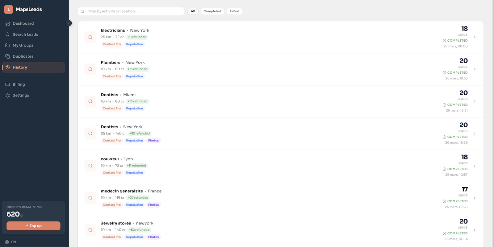 MapsLeads | B2B lead generation screenshot 4