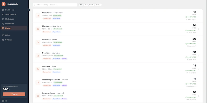 MapsLeads | B2B lead generation screenshot 4