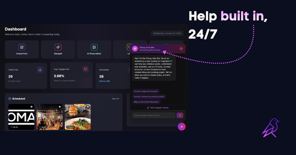 Chirpy gallery image