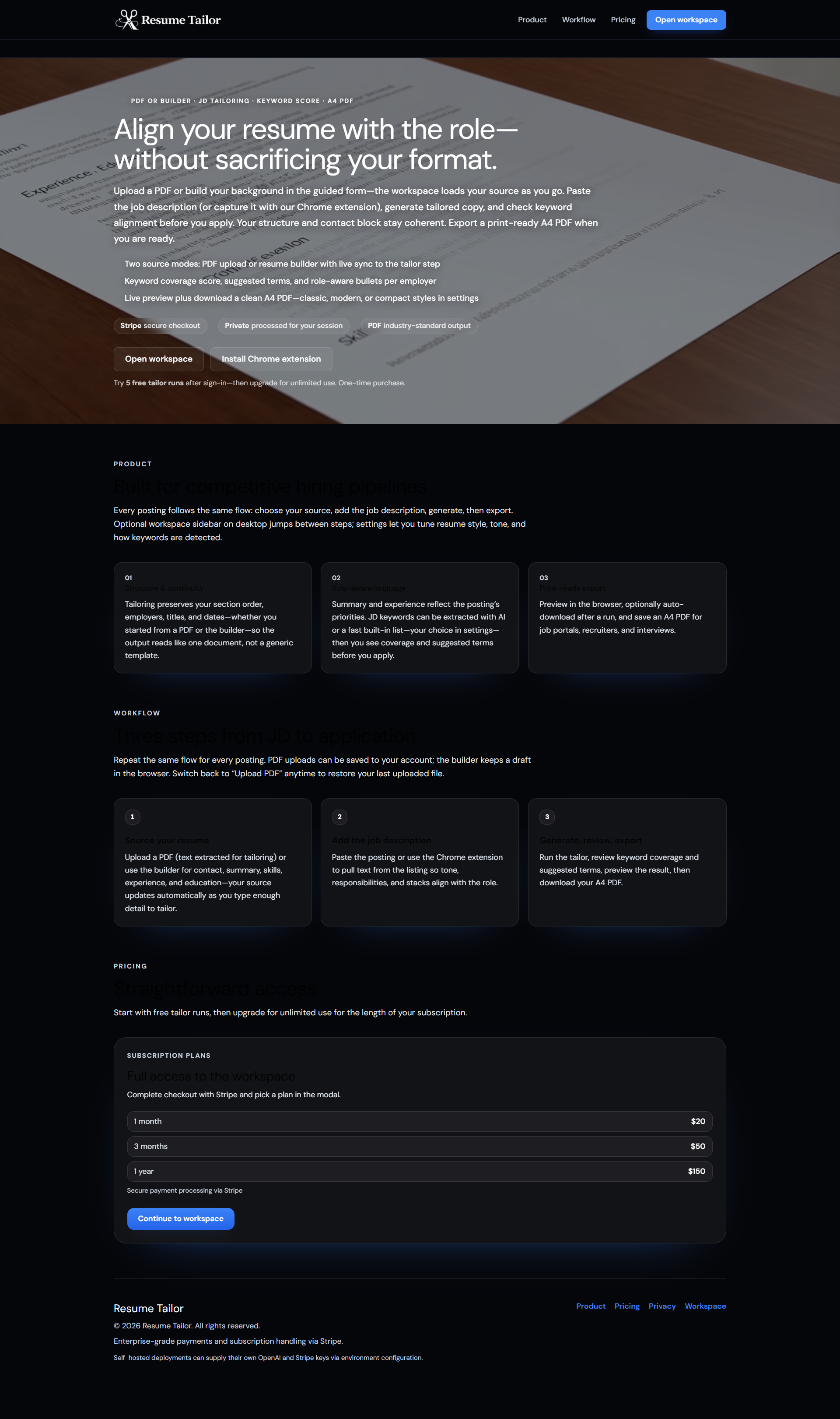 Resume Tailor gallery image