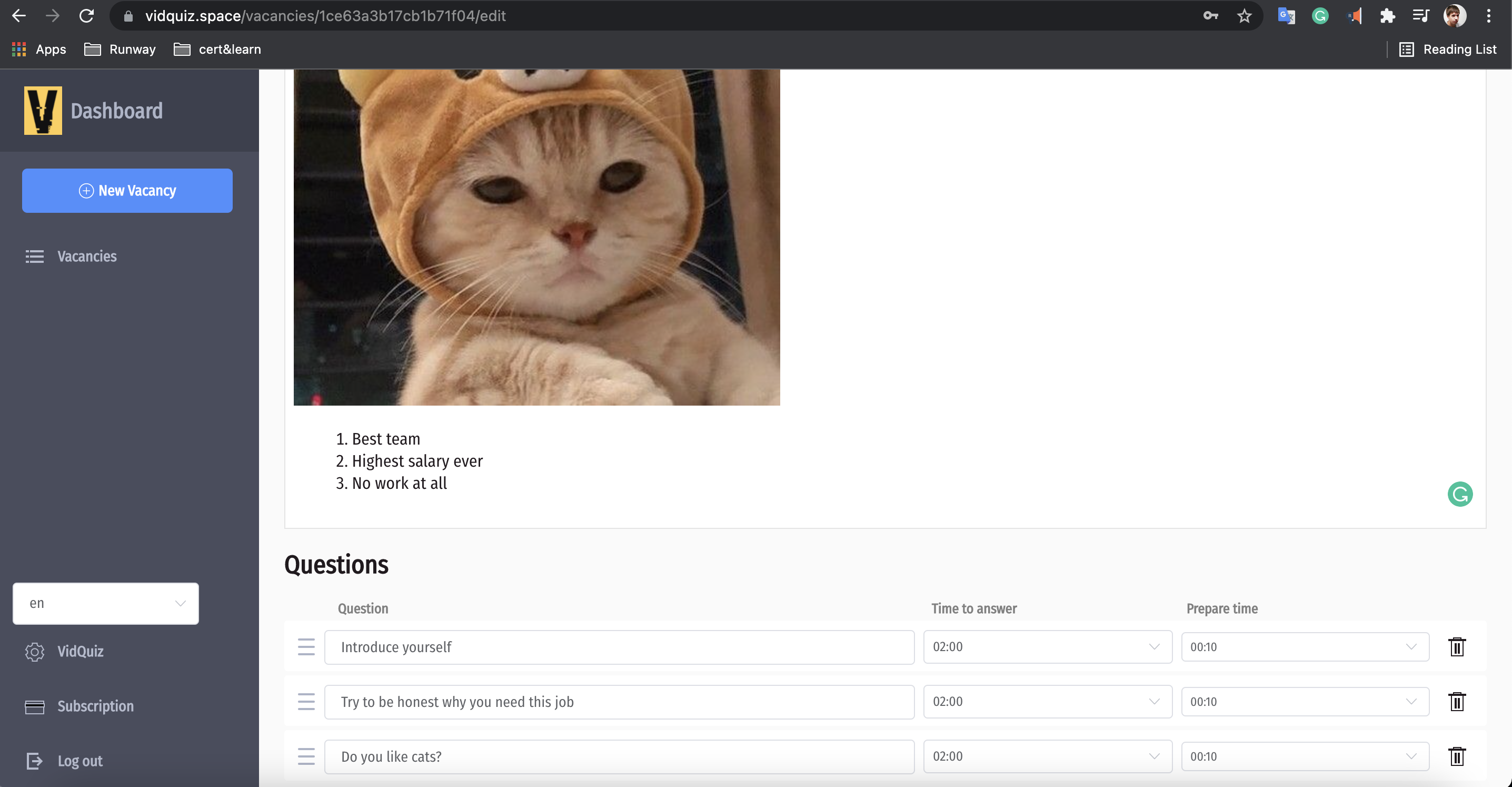 VideoHr gallery image
