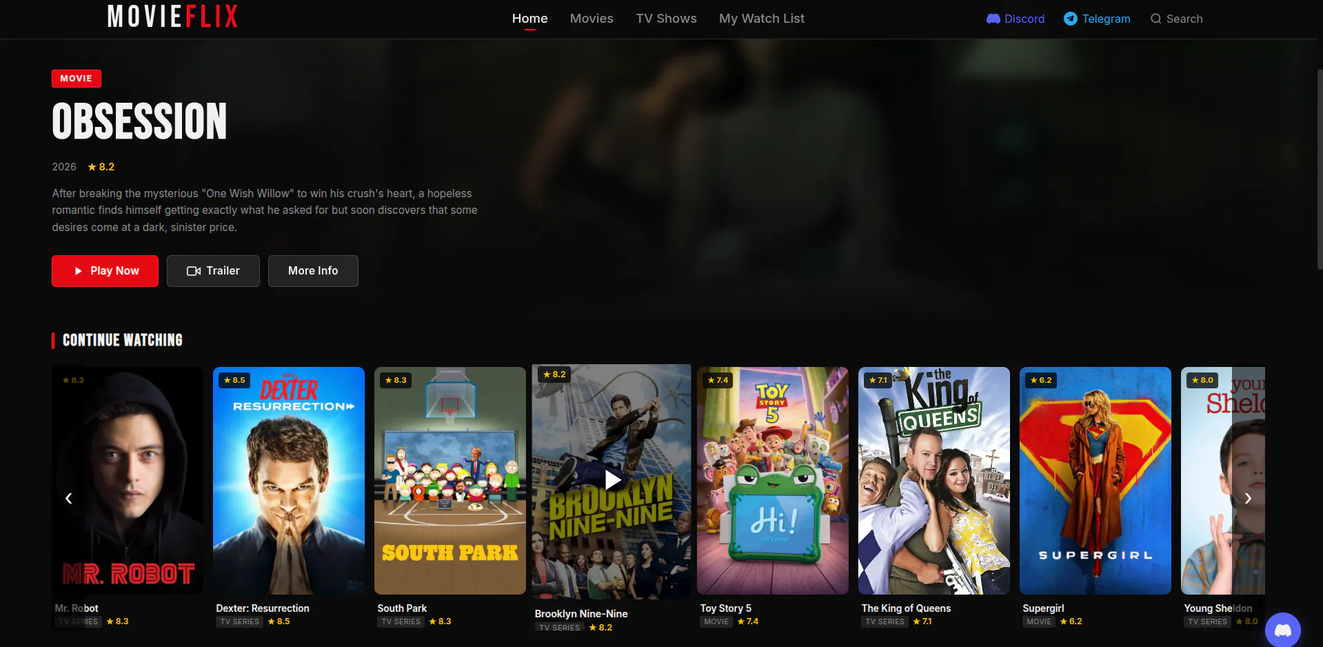 MovieFlix gallery image