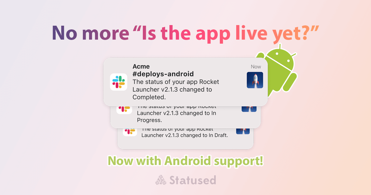 Statused for Android Apps media 1