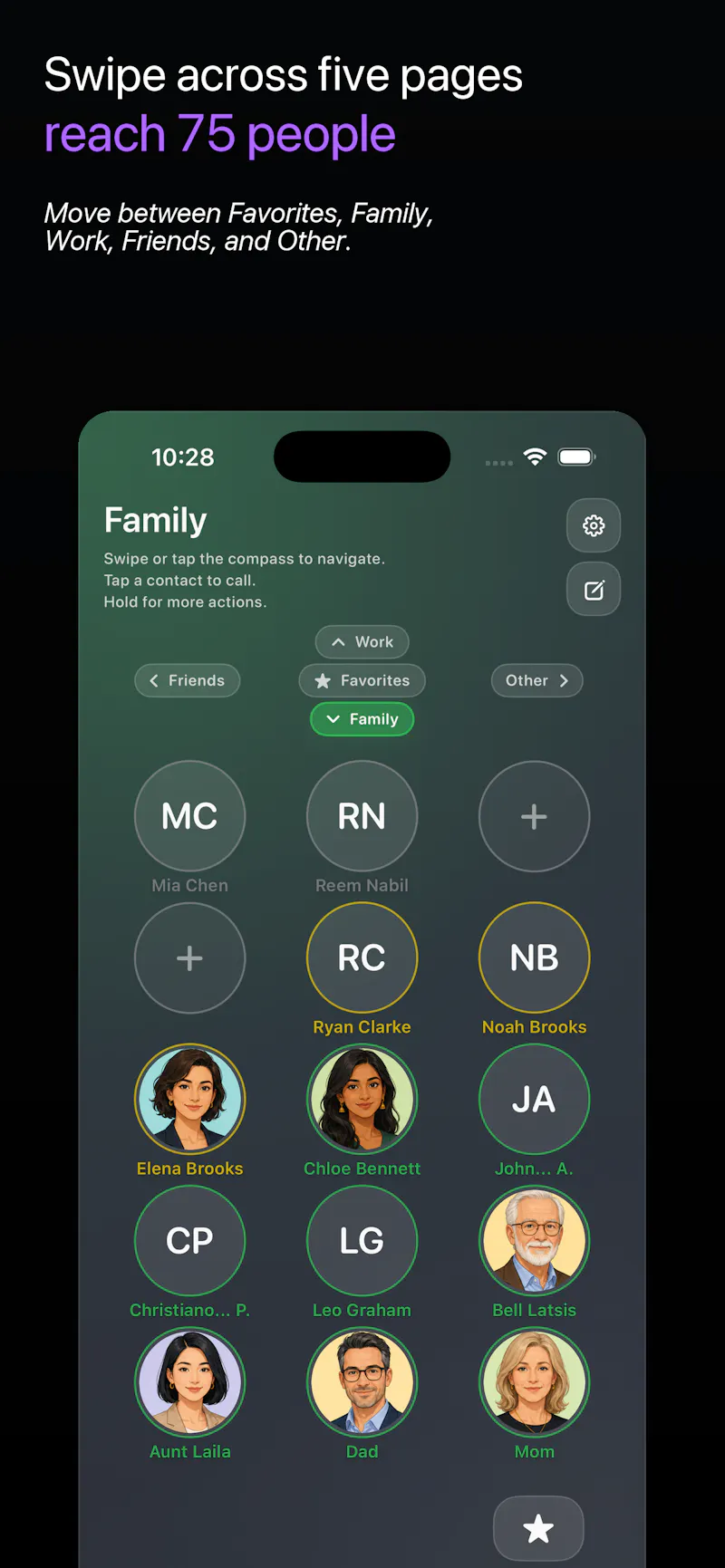 SwipeDialer screenshot 3