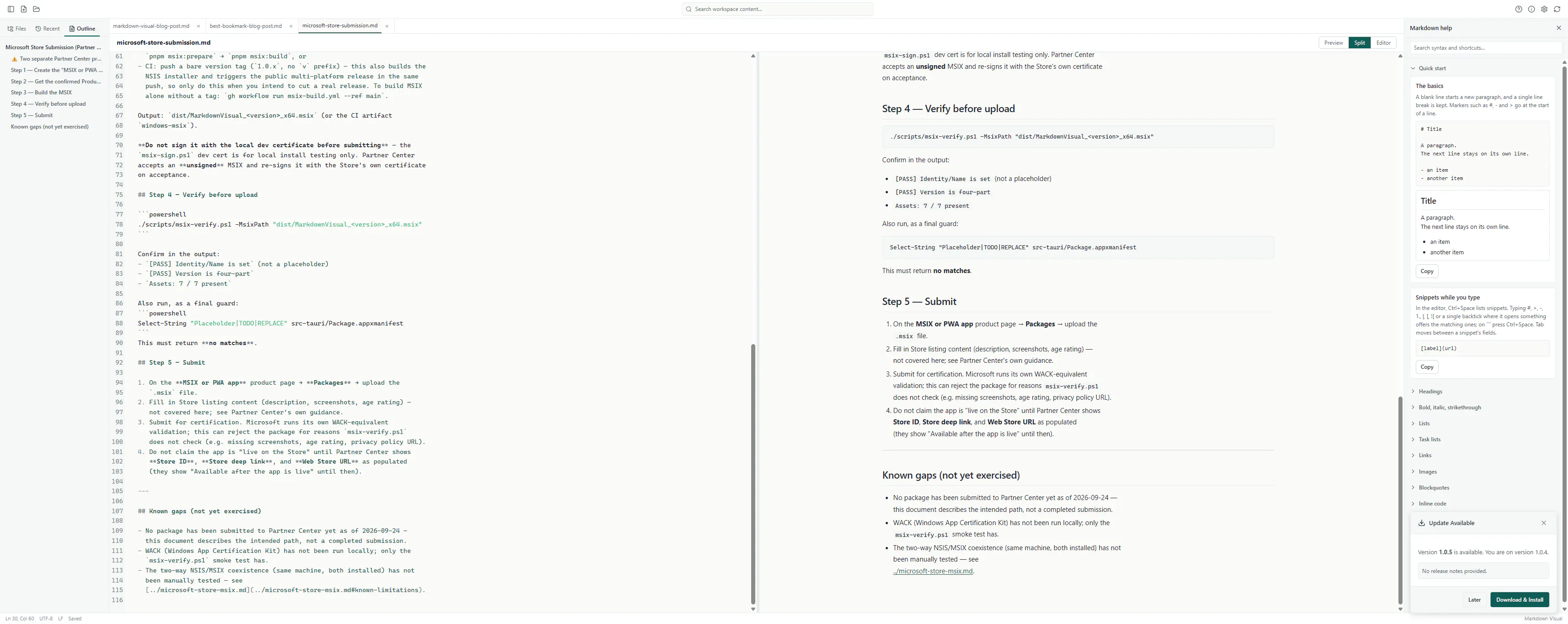 Markdown Visual gallery image