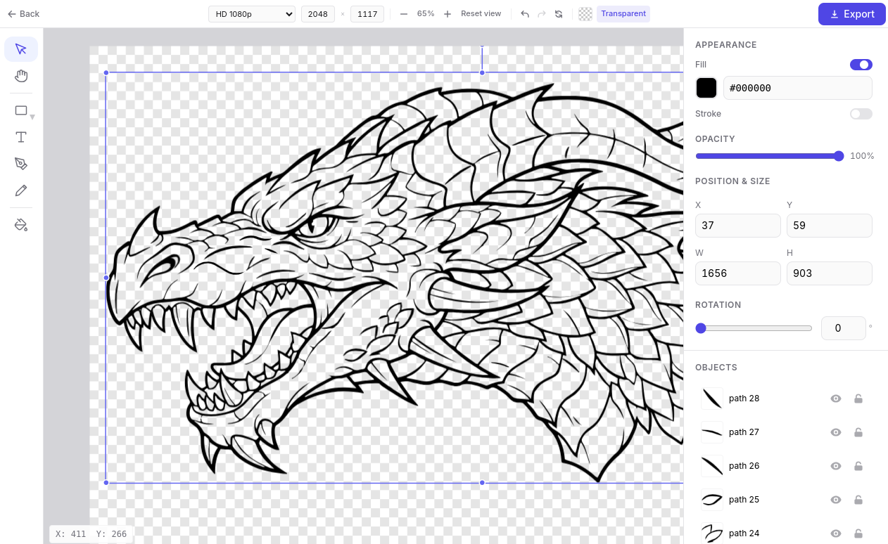 Lineart.ink gallery image