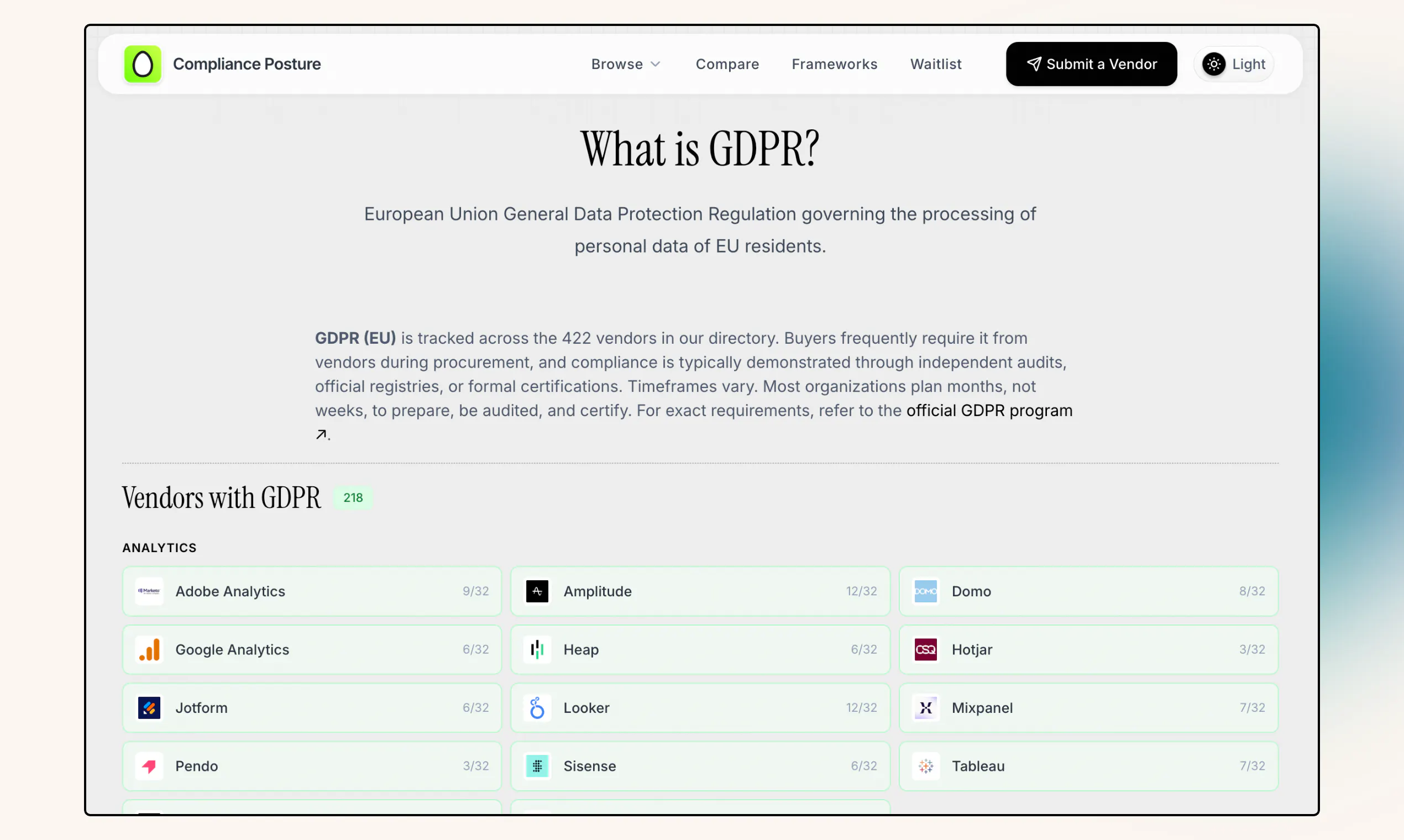 Compliance Posture gallery image