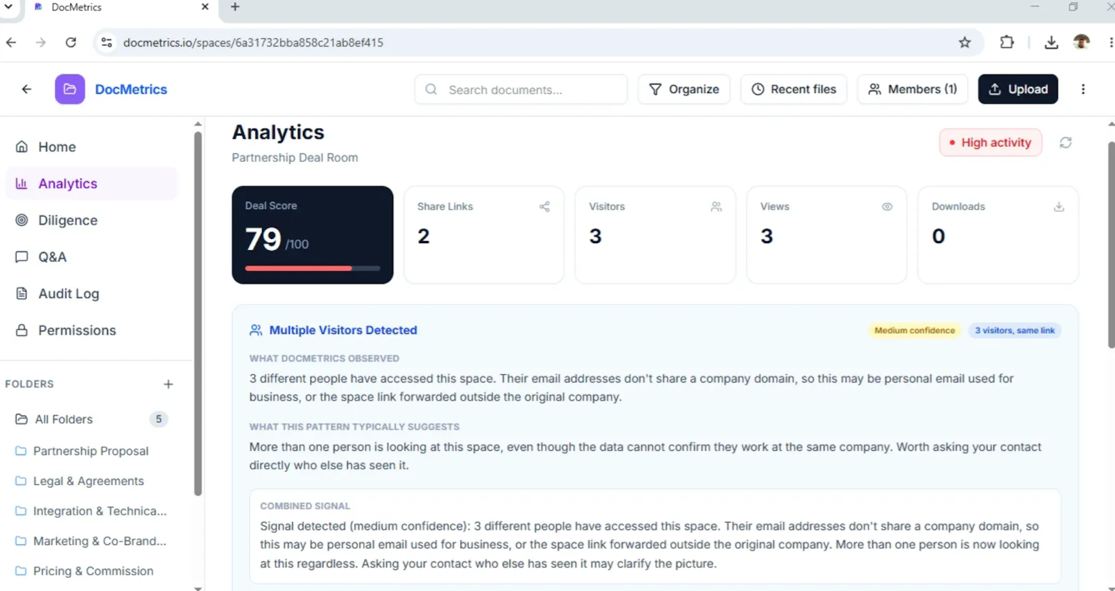 DocMetrics Silence Checker screenshot 3