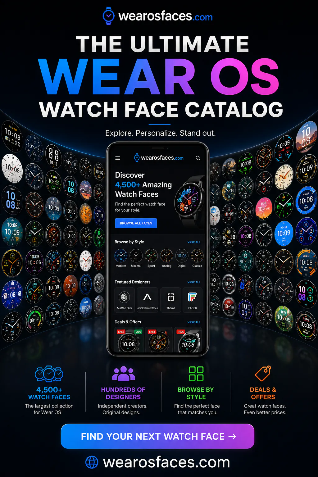 WearOS Faces gallery image