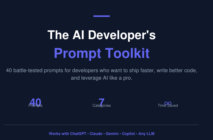  The AI Developer's Prompt Toolkit gallery image