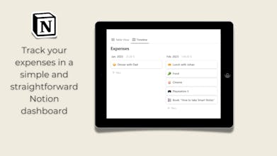 Notion Budget and Subscription Tracker gallery image
