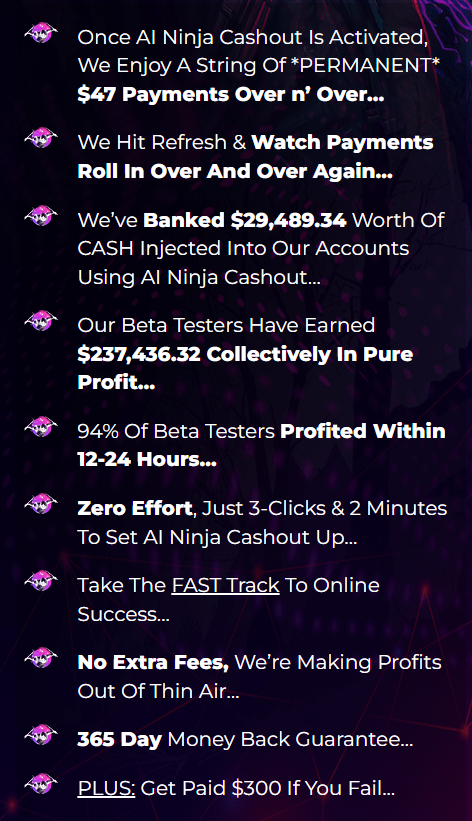 AI Ninja Cashout - Откройте для себя секрет легкой прибыли с потоковой передачей ИИ медиа 2