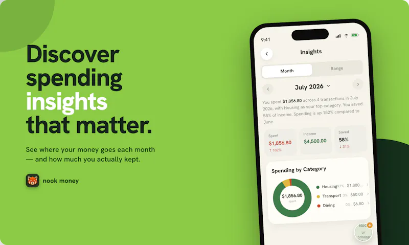 NookMoney — Calm your finances screenshot 5