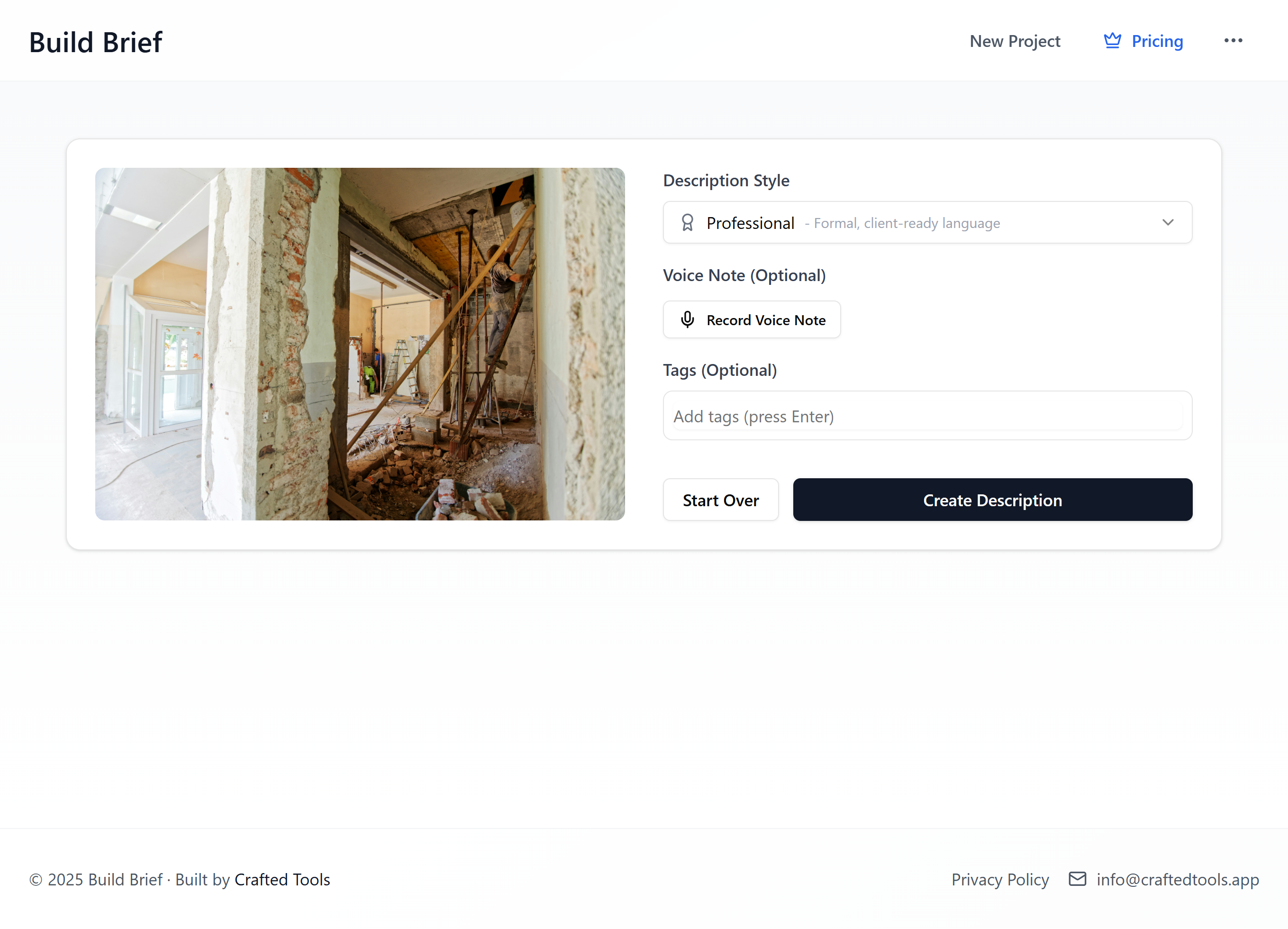 Build Brief gallery image
