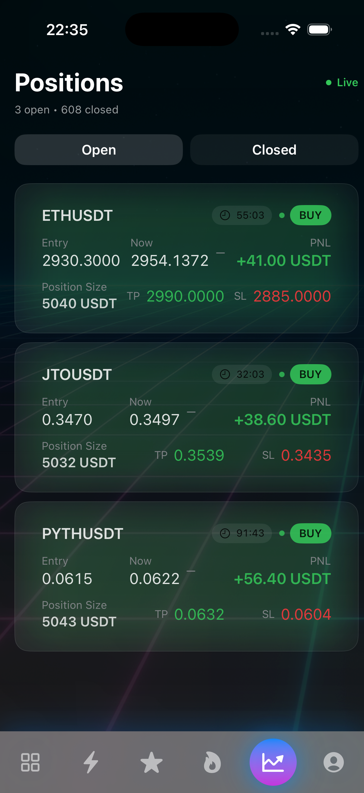 TradePulse AI - Screenshot 3 showing product features and functionality