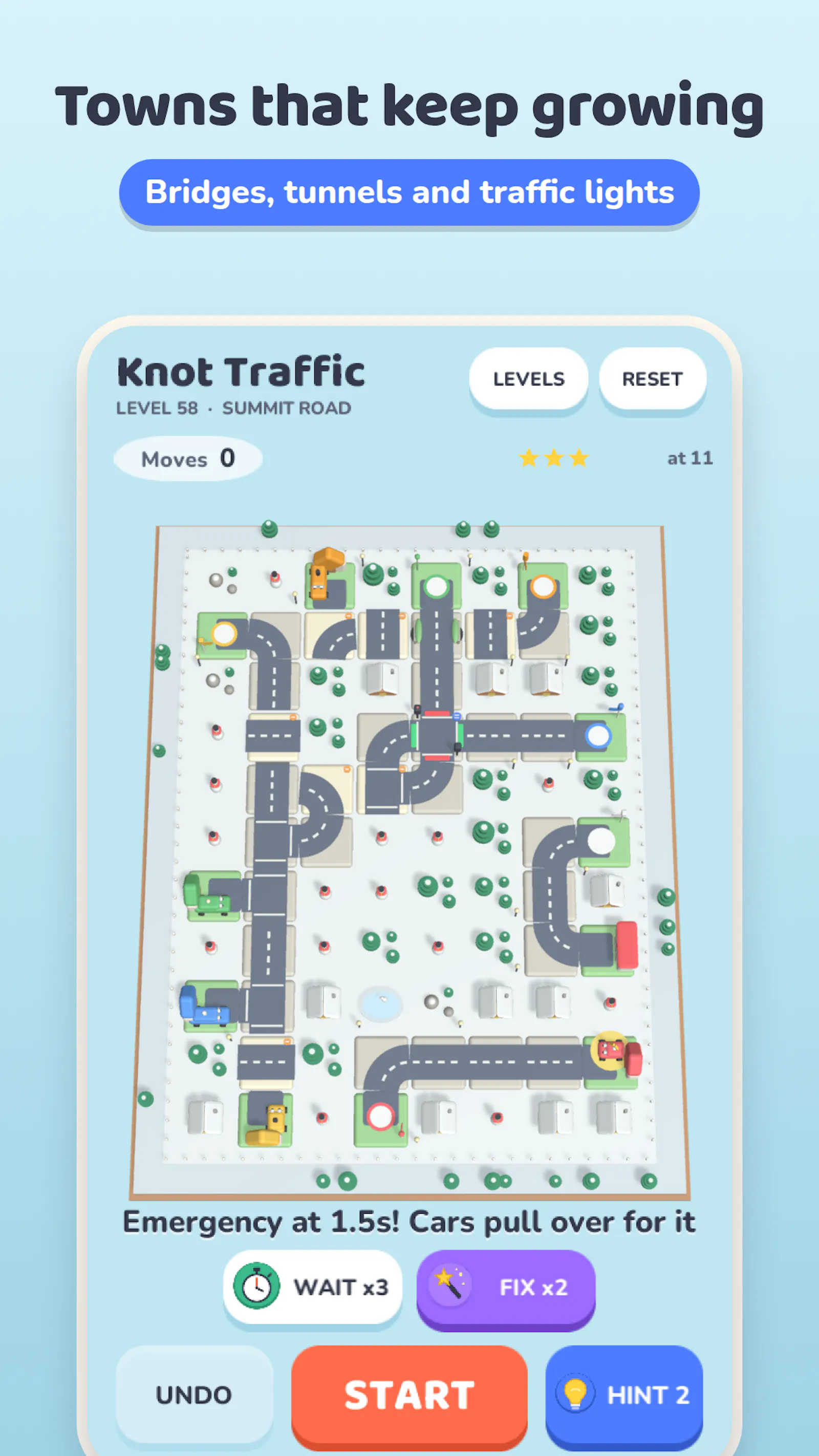 Knot Traffic: Road Puzzle screenshot 2