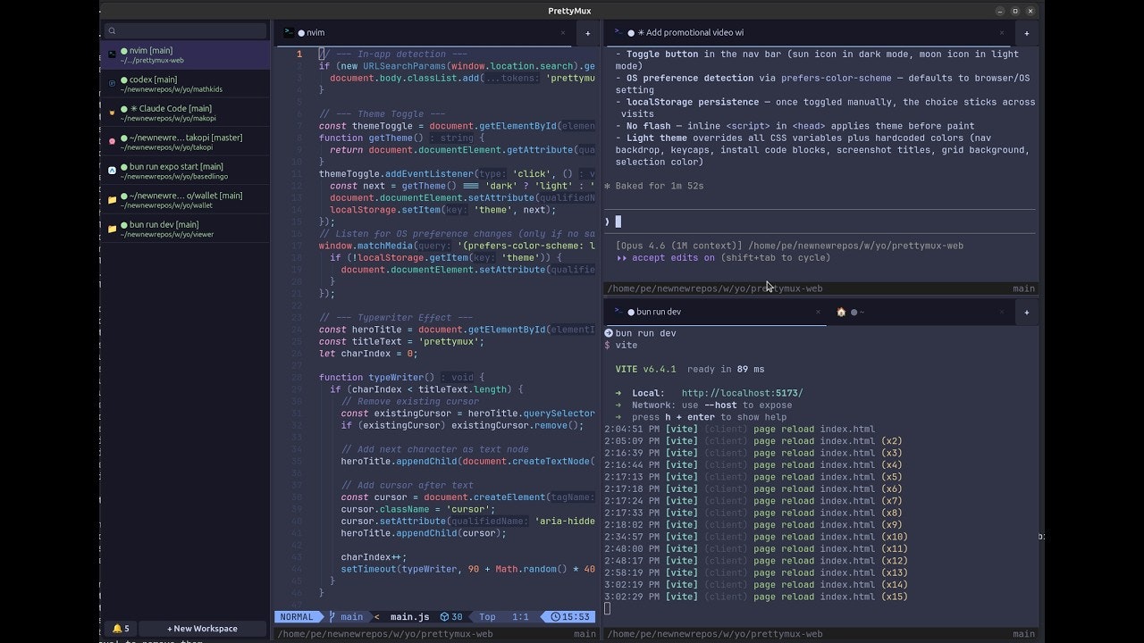 PrettyMux gallery image